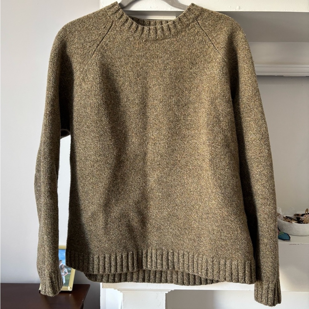 Lands' End Men's Brown Sweater